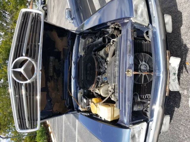 1980 Blue Mercedes-Benz 300-Series Convertible