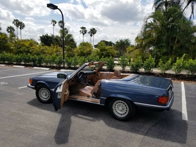 1980 Blue Mercedes-Benz 300-Series Convertible