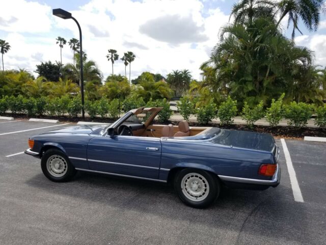 1980 Blue Mercedes-Benz 300-Series Convertible