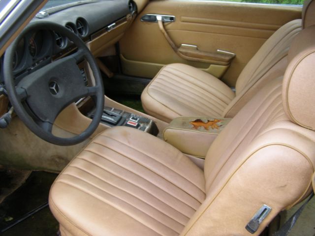 1980 Blue Mercedes-Benz SL-Class Convertible