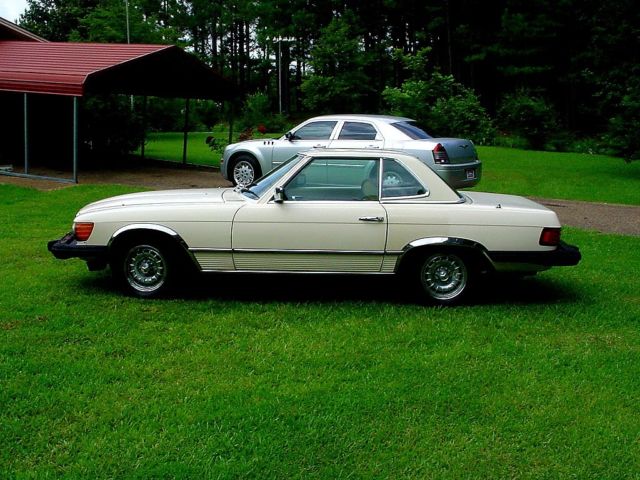 1980 Beige Mercedes-Benz 400-Series Convertible