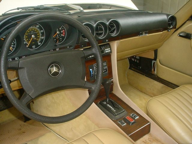 1980 Beige Mercedes-Benz 400-Series Convertible