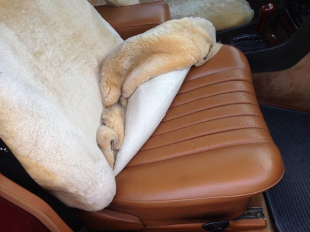 1980 Burgundy Mercedes-Benz 300-Series Sedan