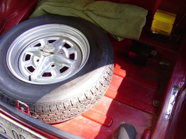 1980 Red MG MGB Convertible