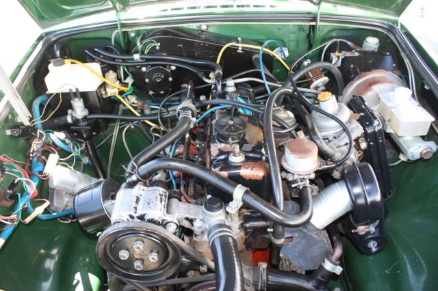 1980 Red MG MGB Convertible