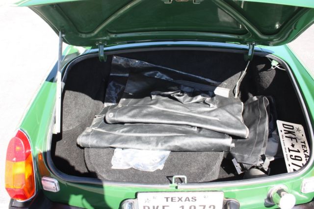 1980 Red MG MGB Convertible