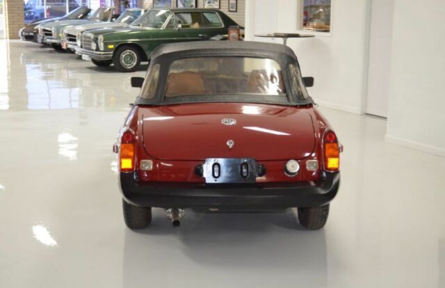 1980 Red MG MGB --