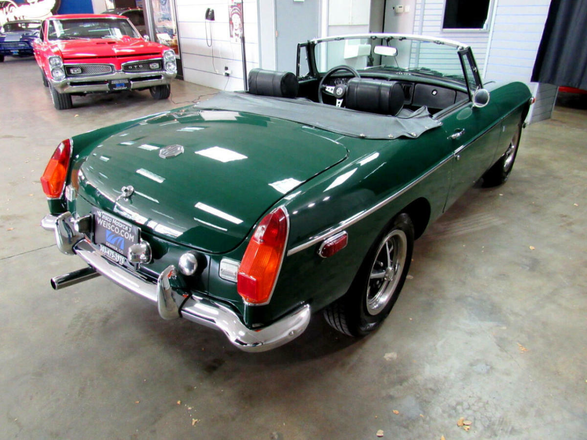 1980 Green MG MGB Classic Car