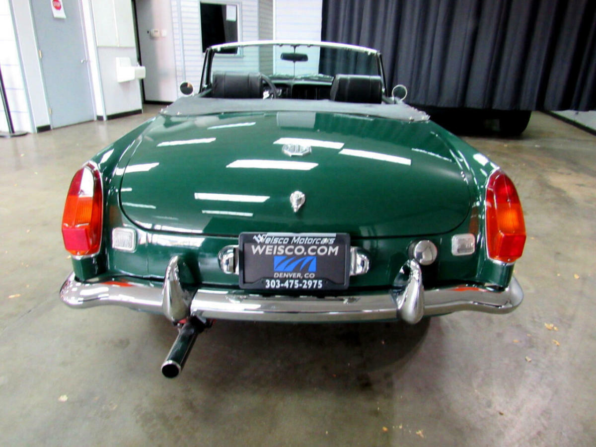 1980 Green MG MGB Classic Car