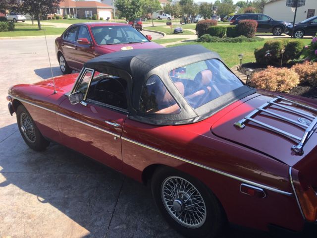 1980 Red MG MGB
