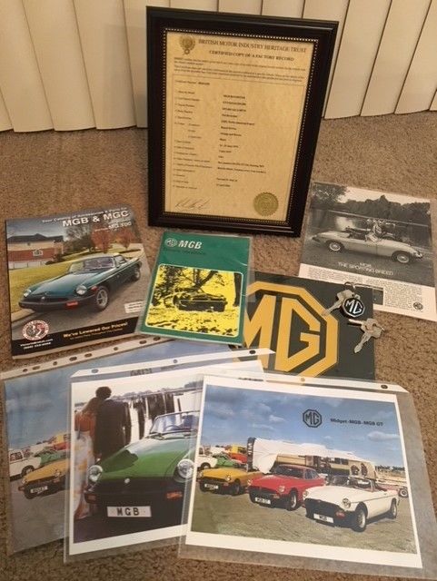 1980 Metalic Green MG MGB Convertible