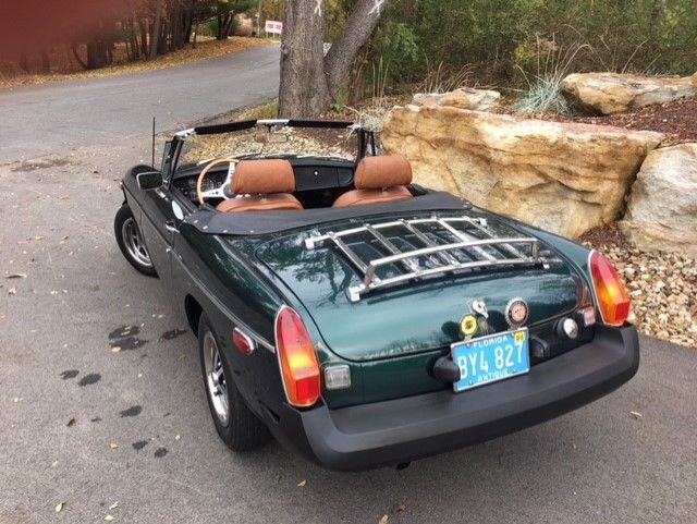 1980 Metalic Green MG MGB Convertible