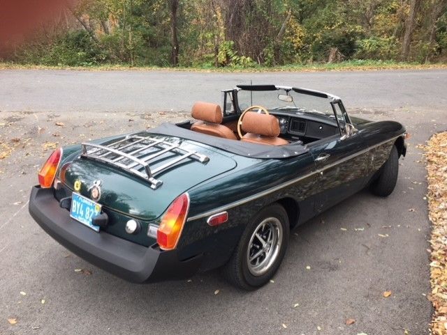 1980 Metalic Green MG MGB Convertible