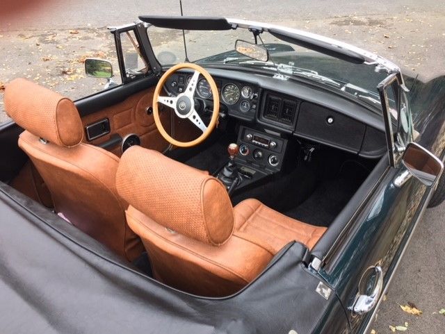 1980 Metalic Green MG MGB Convertible