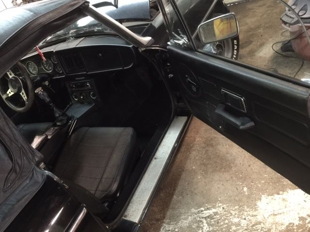 1980 Black MG MGB Convertible