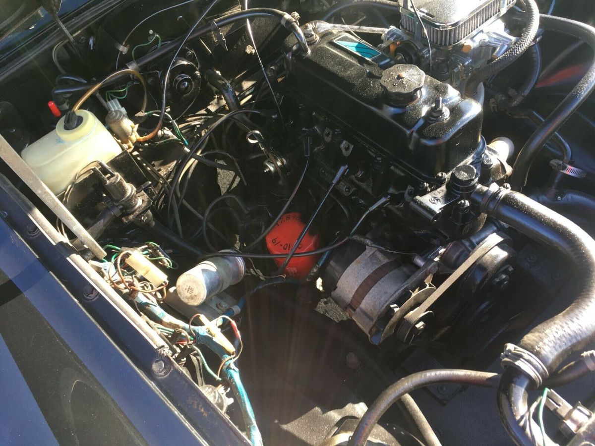 1980 Black MG MGB Convertible