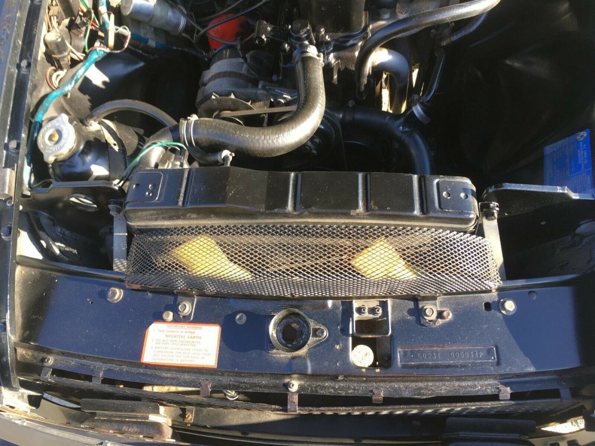 1980 Black MG MGB Convertible