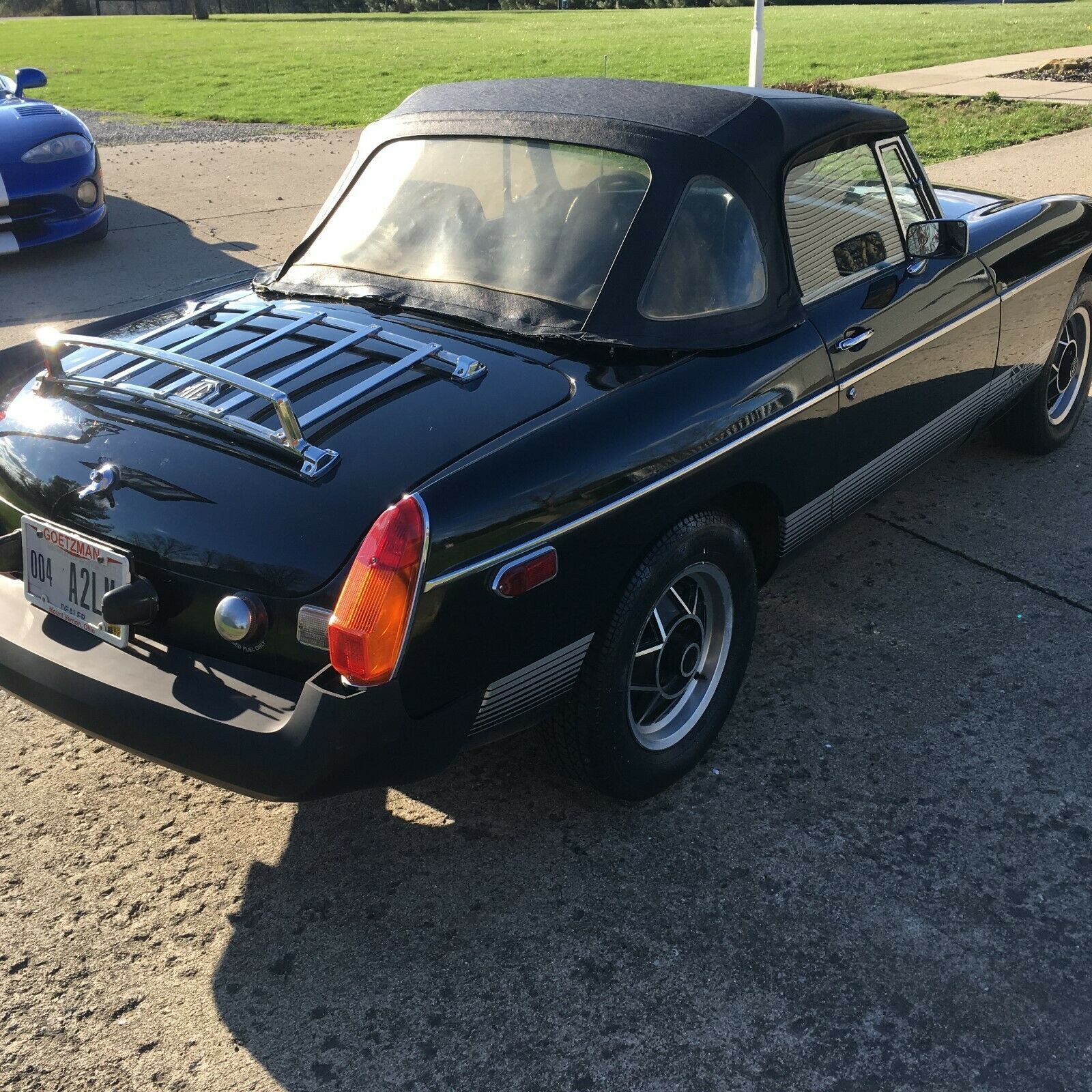 1980 Black MG MGB Convertible