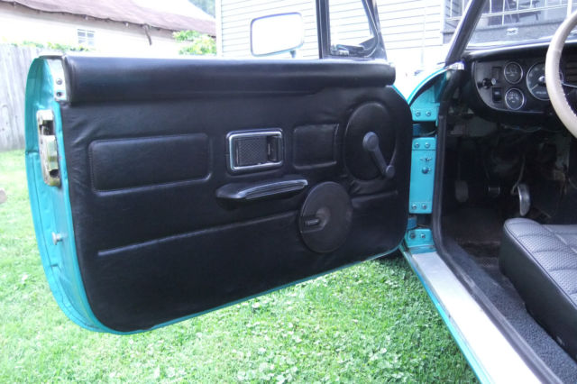 1980 Teal MG MGB CONVERTIBLE