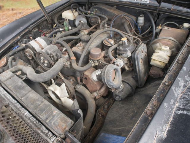 1980 Black MG MGB Convertible