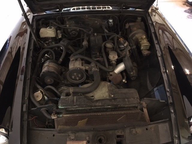 1980 Black MG MGB Convertible