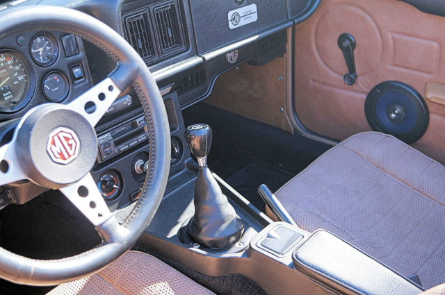 1980 Black MG MGB Convertible