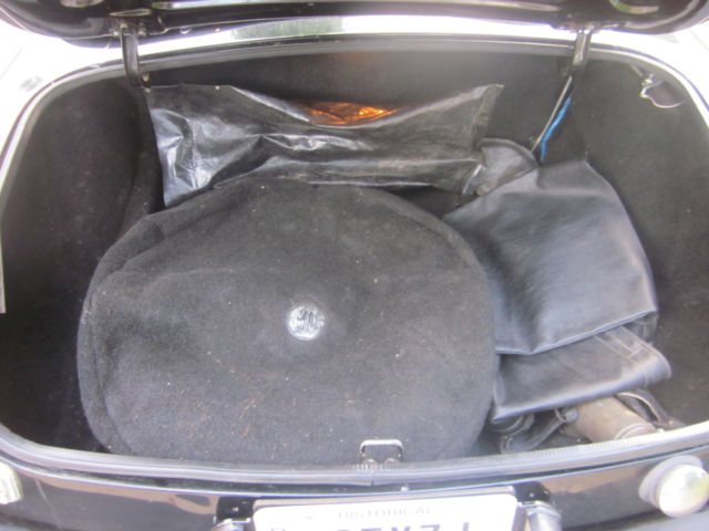 1980 Black MG MGB Convertible