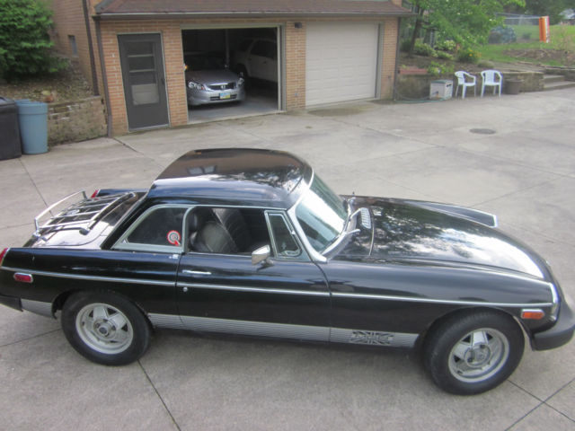 1980 Black MG MGB Convertible