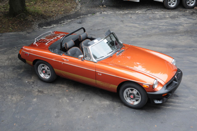 1980 Bronze Metalic MG MGB Convertible
