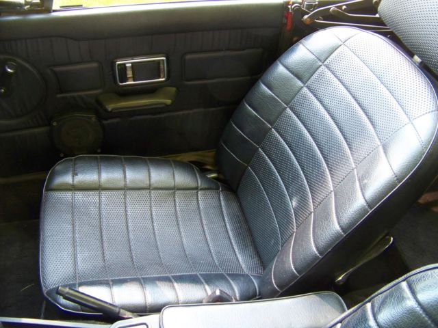 1980 Orange MG MGB Convertible