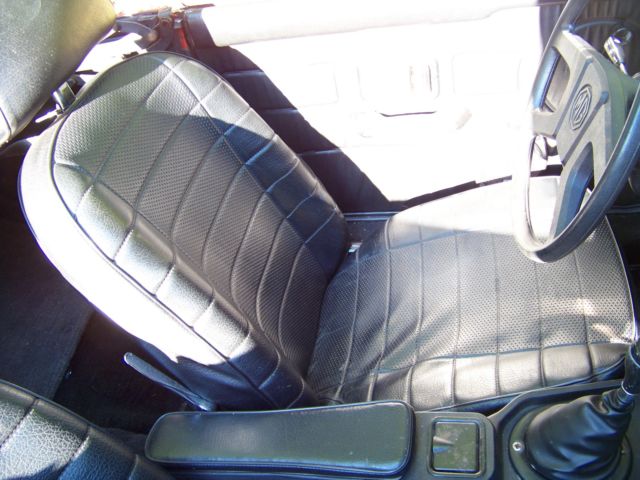 1980 Orange MG MGB Convertible