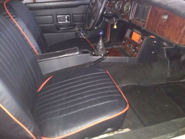 1980 Vermillion Red--(orange) MG MGB Convertible w/Hardtop