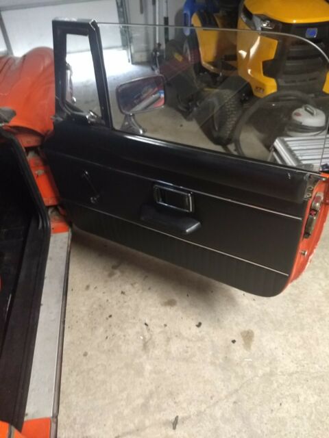 1980 Vermillion Red--(orange) MG MGB Convertible w/Hardtop