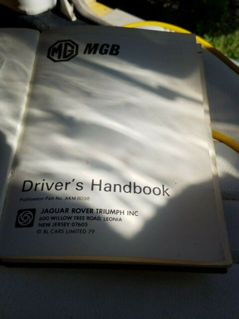 1980 Yellow MG MGB Convertible