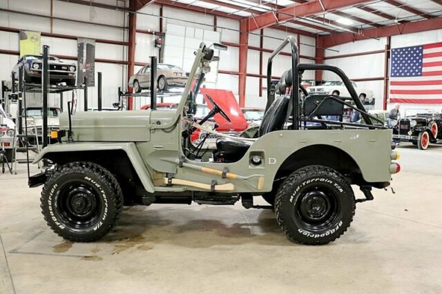 1980 Green Mitsubishi J54 Jeep SUV