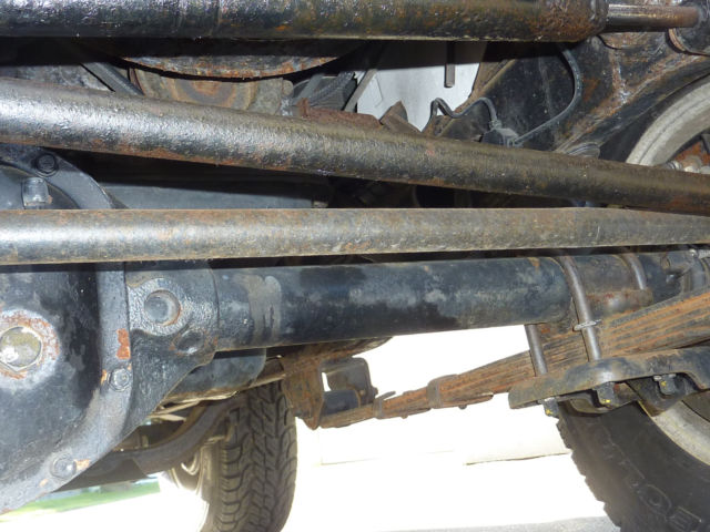 1980 White Willys Mitsubishi Jeep Convertible