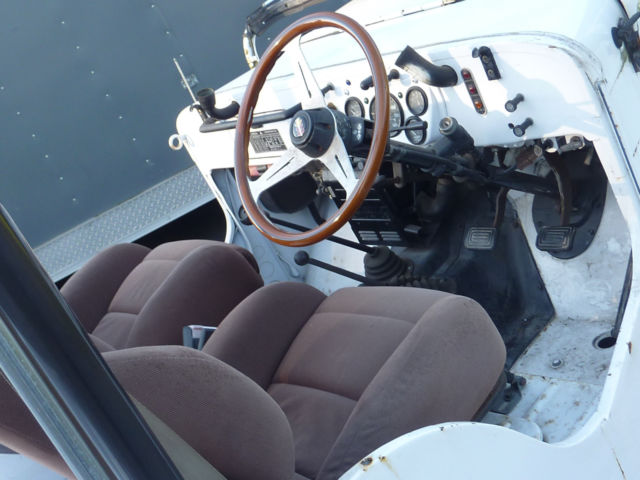 1980 White Willys Mitsubishi Jeep Convertible