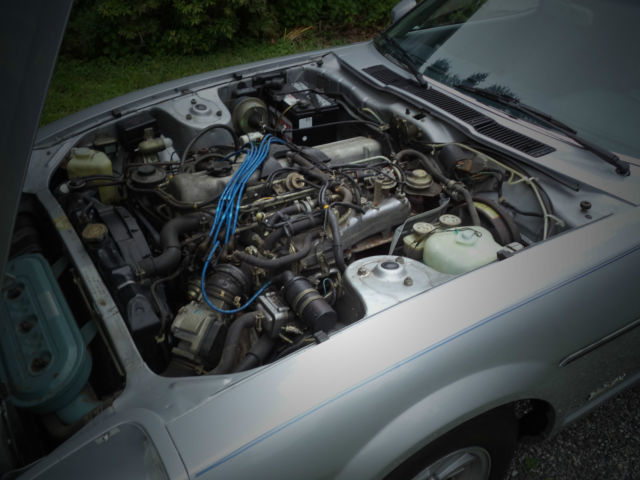 1980 Silver Nissan 280ZX Coupe