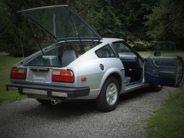 1980 Silver Nissan 280ZX Coupe
