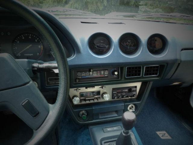 1980 Silver Nissan 280ZX Coupe