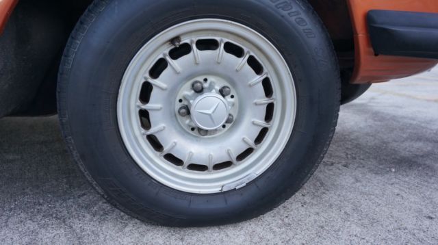 1980 Inca Red Mercedes-Benz SL-Class Convertible