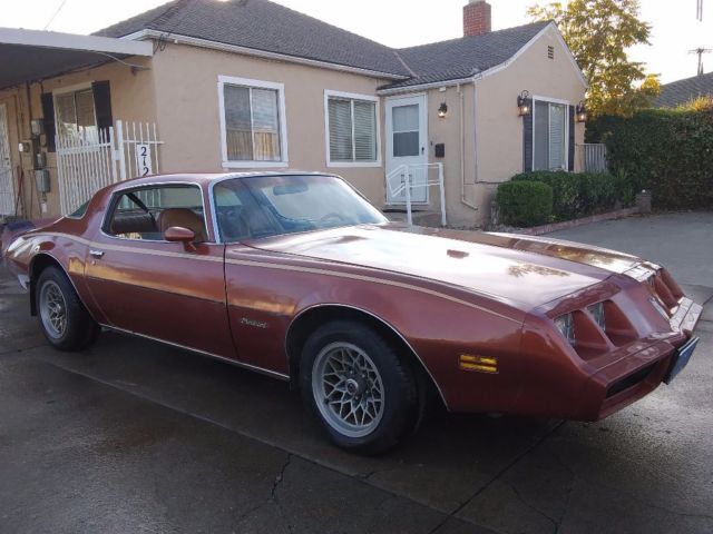 1980 Gold Pontiac Firebird Coupe