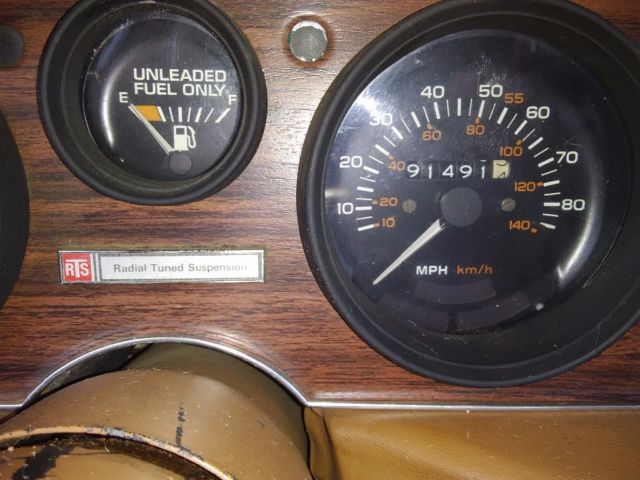 1980 Gold Pontiac Firebird Coupe