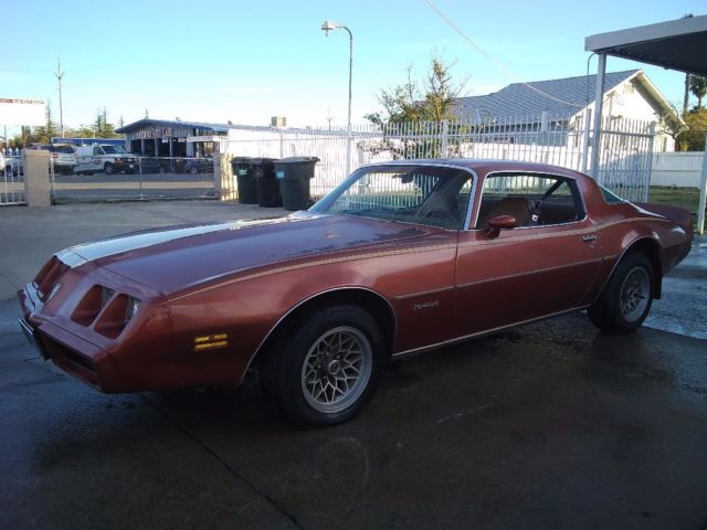 1980 Gold Pontiac Firebird Coupe