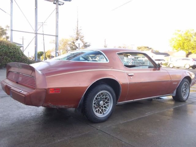 1980 Gold Pontiac Firebird Coupe