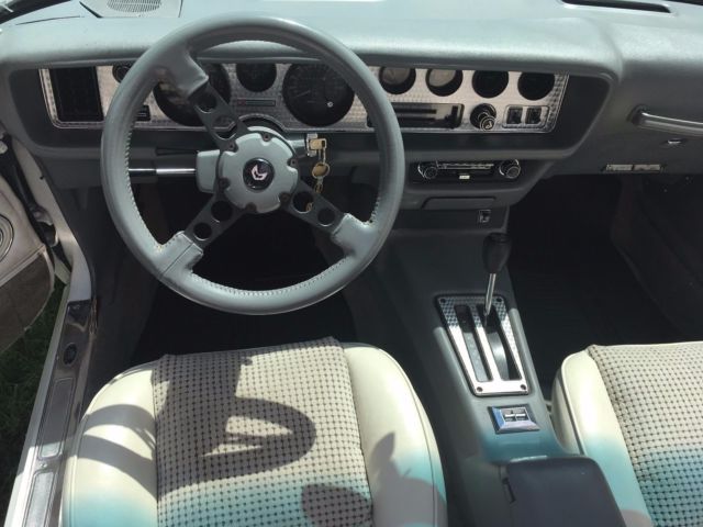 1980 White Pontiac Trans Am