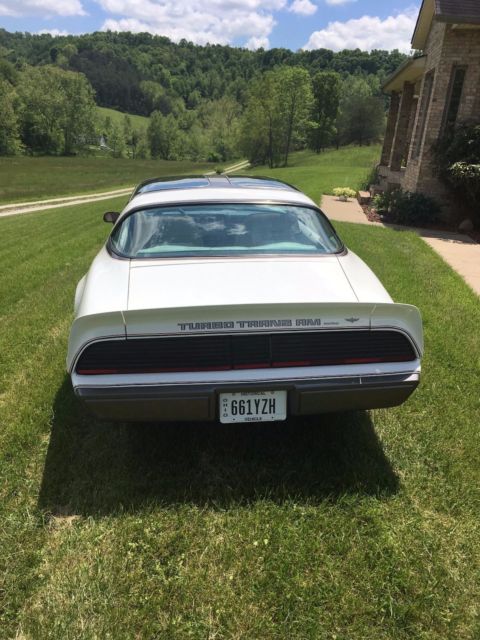 1980 White Pontiac Trans Am