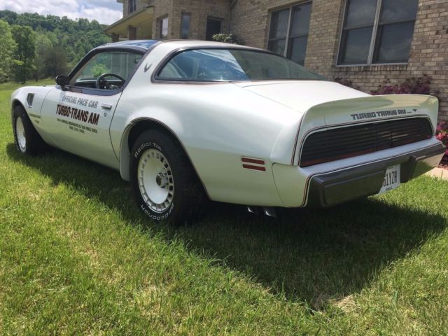 1980 White Pontiac Trans Am