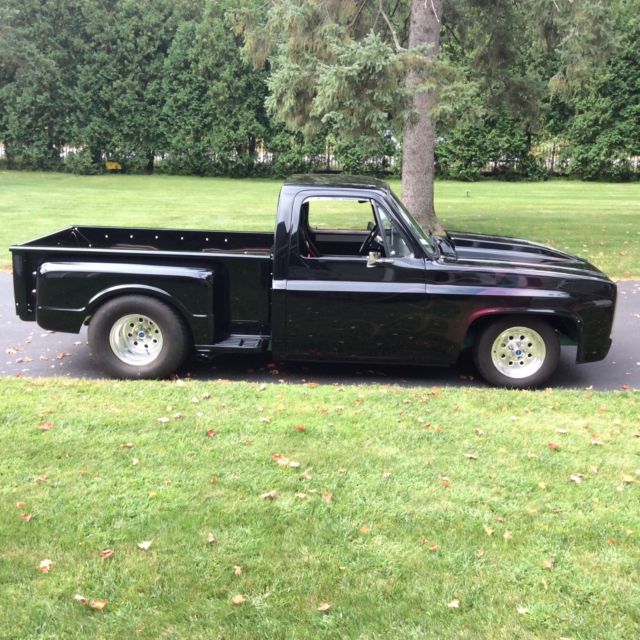 1980 Black Chevrolet C-10