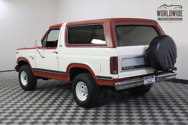 1980 Red Ford Bronco